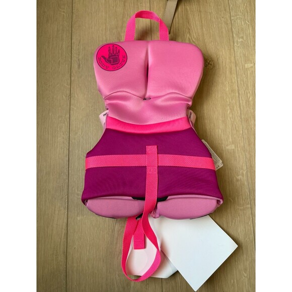 Body Glove Infant Life Vest Pink/Purple USCG Approved  33 lbs Child PFD - Picture 4 of 6